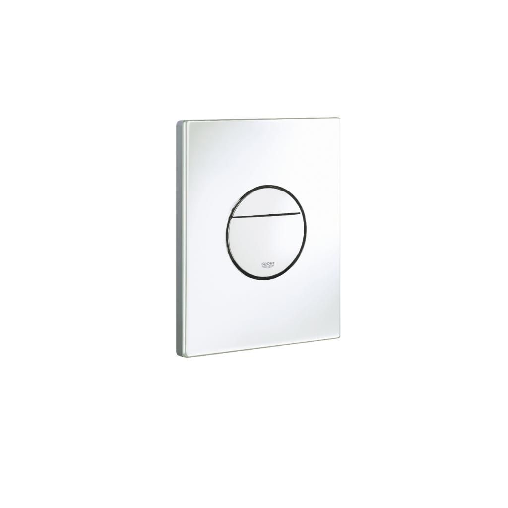 Клавиша двухрежимная GROHE Nova Cosmo 156*197 белый глянец 38765SH0