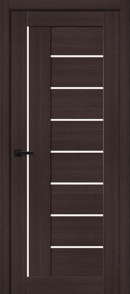 Дверь межкомнатная полотно Браво-29 эко шпон Wenge Melinga 2000x600 мм Magic Fog