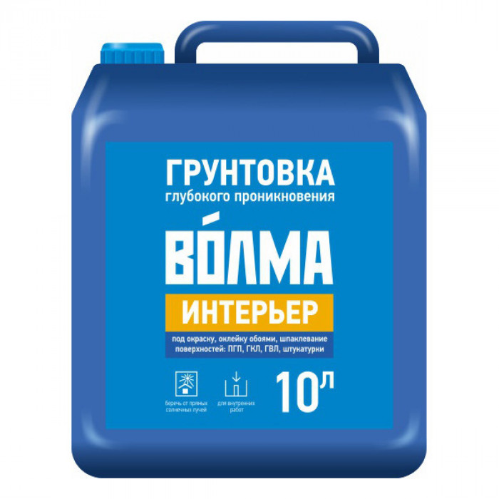 Грунтовка ВОЛМА Интерьер 10 л
