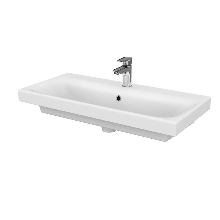 Умывальник мебельный Cersanit MODUO Slim 80 с отверстием для смесителя встраиваемый
