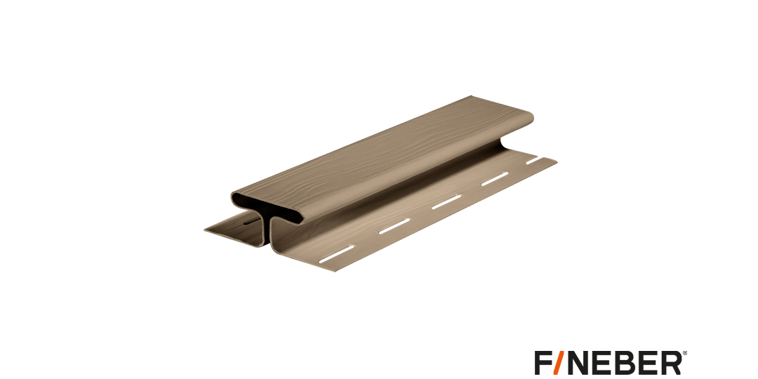 Профиль для сайдинга Fineber H-профиль CLASSIC COLOR Сандал