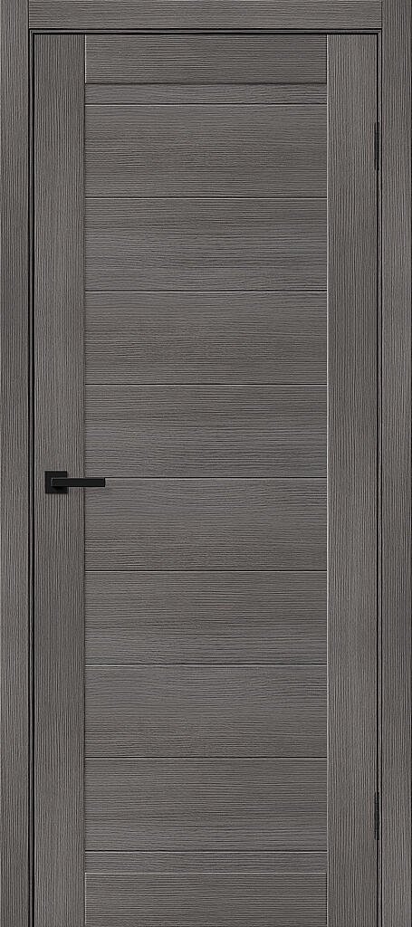 Дверь складная Браво-21 эко шпон Grey Melinga 2000x350 мм