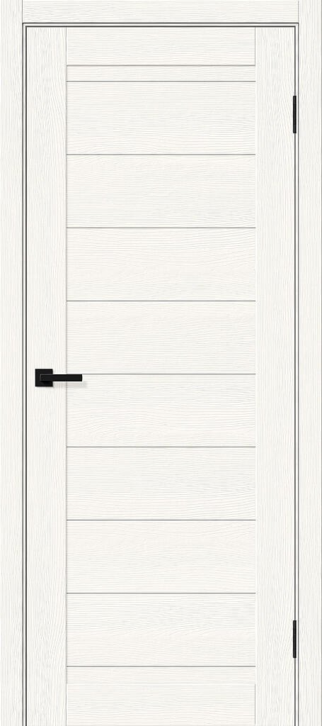 Дверь межкомнатная полотно Браво-21 эко шпон White Wood 2000x700 мм