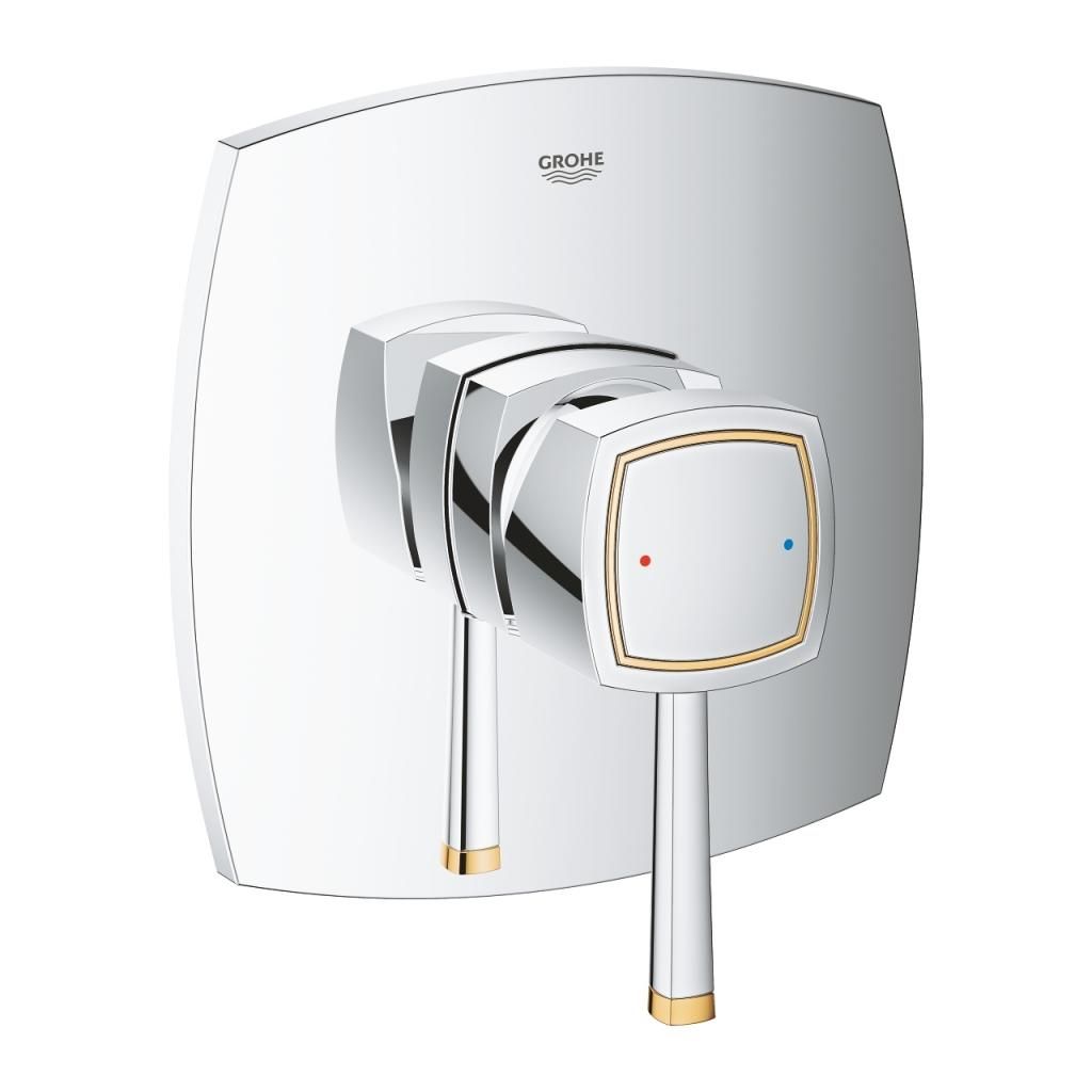 Панель GROHE GRANDERA без механизма S 1т 24067IG0 хром/золото - фото 2