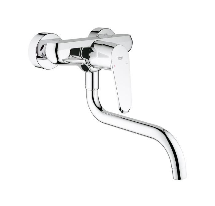 Смеситель для мойки GROHE EURODISC COSM настенный 33772002