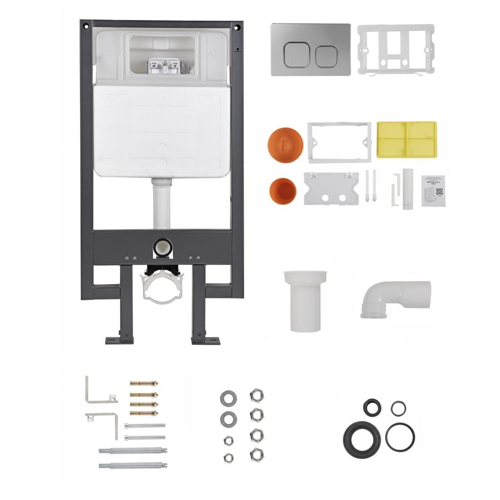 Монтажная система CORSO G 28 GREY для унитаза пневматическая - фото 2