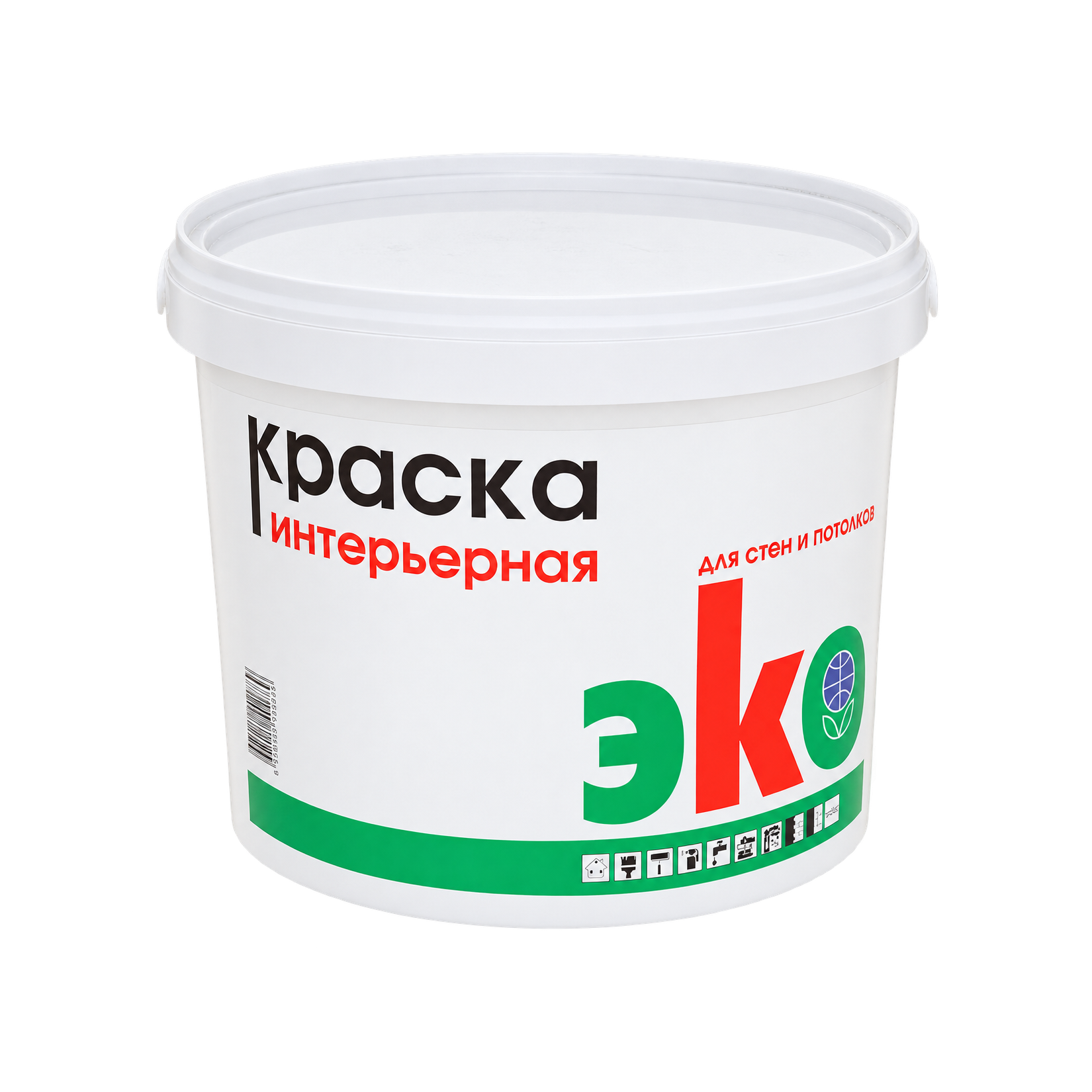 Краска ЭКО для стен и потолков Akrimax 14 кг