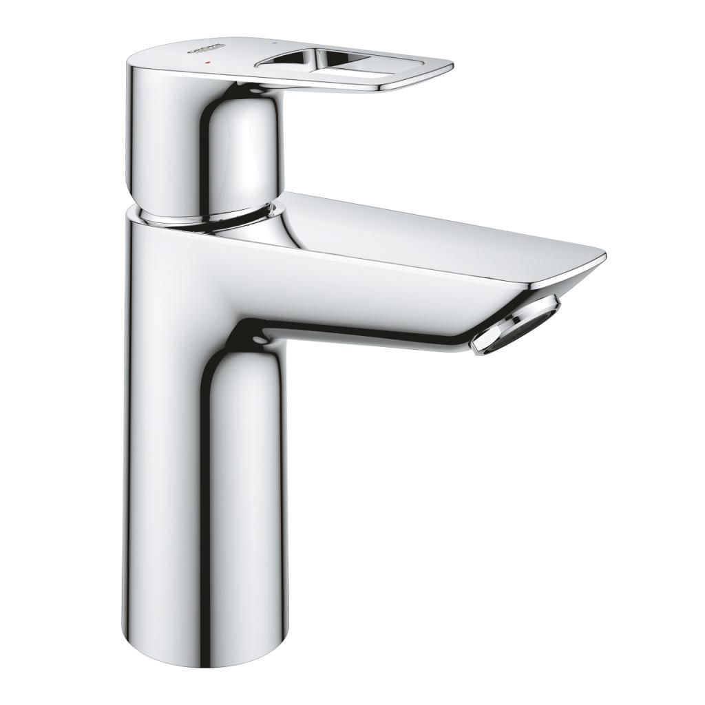 Смеситель для умывальника GROHE BAULOOP донный клапан 3/8 23917001