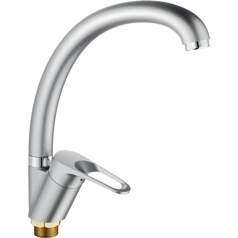 Смеситель для мойки HAIBA HB4313-1 1/2 хром матовый