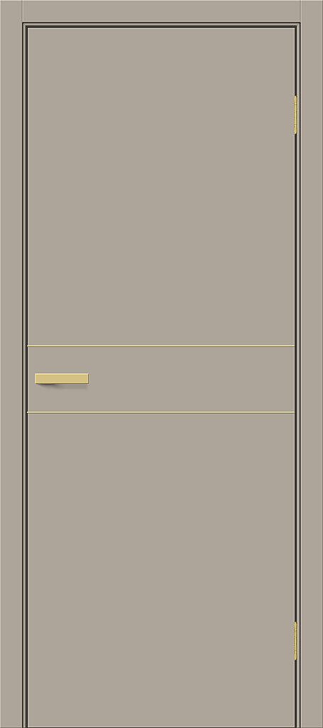 Дверь межкомнатная полотно Браво-0.24.П (SG:P3) пэт Clay Silk 2000x600 мм