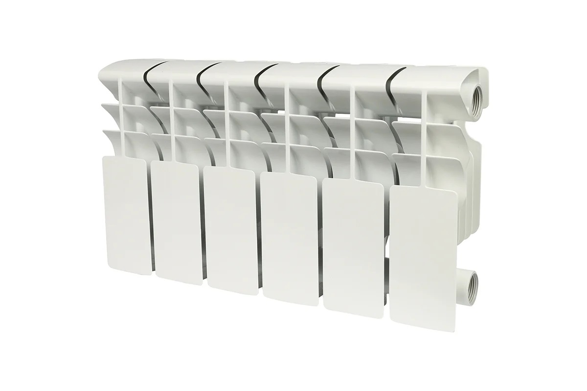 Радиатор алюминиевый ROMMER Plus 200х100 ( 6 секц.)