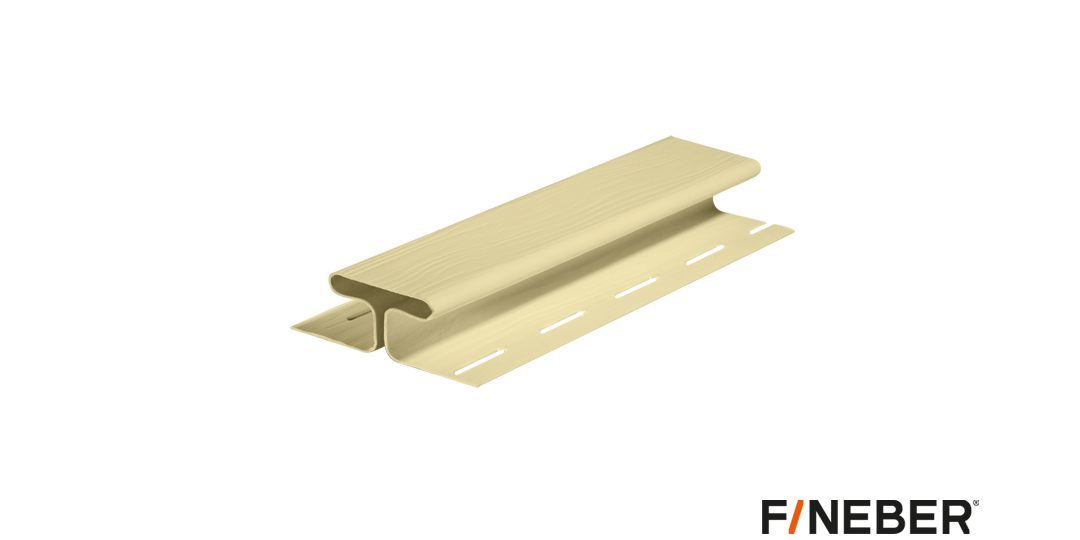Профиль для сайдинга Fineber H-профиль CLASSIC COLOR Шампань