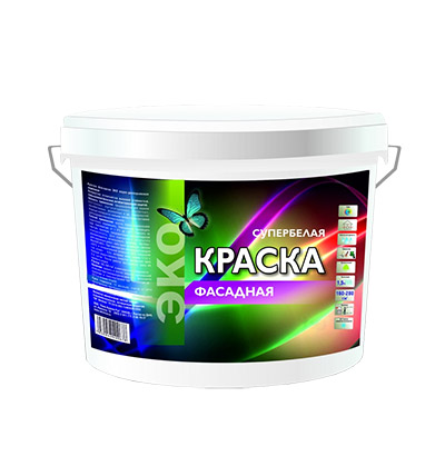 Краска ЭКО фасадная Akrimax 14 кг