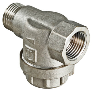 Грязевик прямой Valtec 1/2", внутренняя-наружная резьба