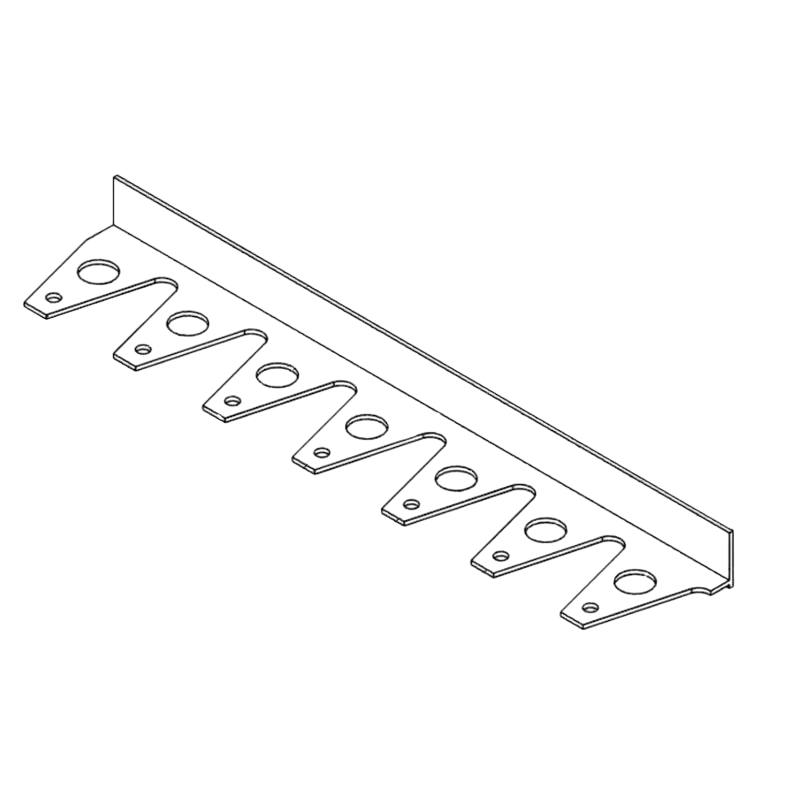 Профиль ПВХ арочный Perfekt Line Perfect Line 16*30 мм (100 шт)