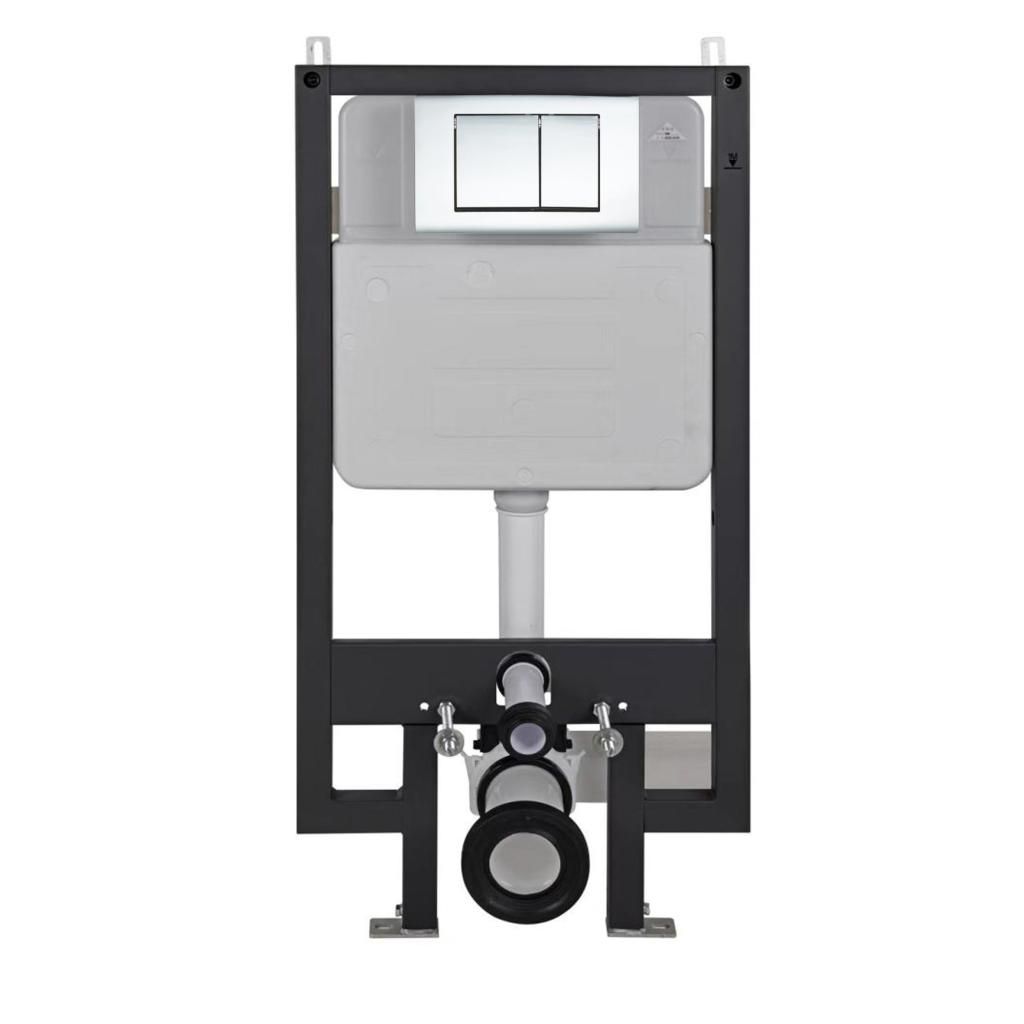 Монтажная система CORSO G 28 GREY для унитаза с пневматической системой с клавишей 602pneumop
