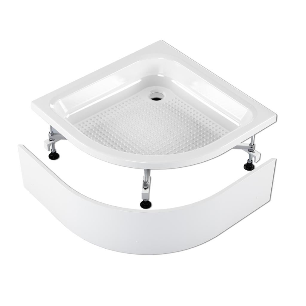 Поддон акриловый МетаКам Classic S 80*80 (h30) 1/4 круга без сифона - фото 3