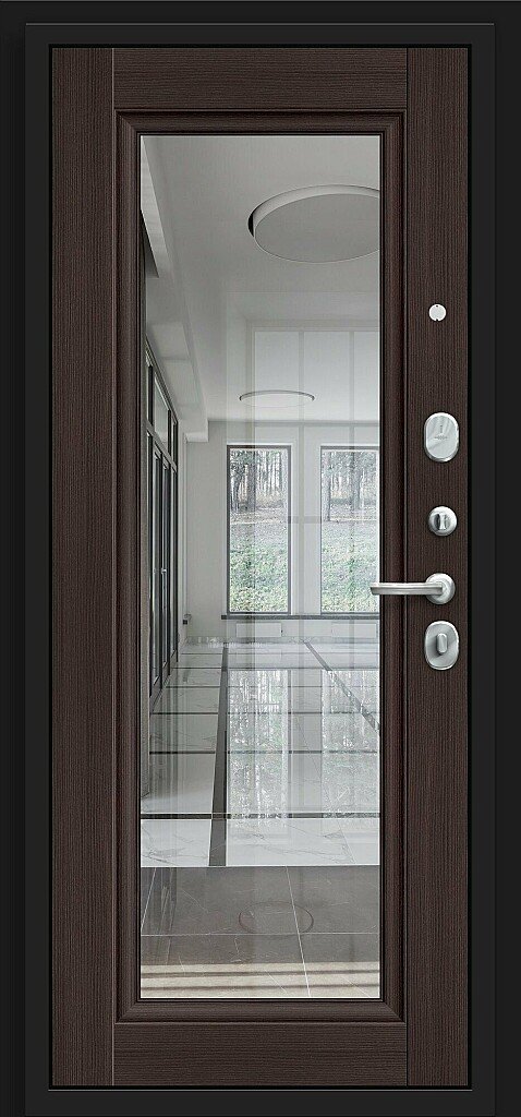 Дверь входная Форм Kale Bravo R-3 Almon/Wenge Veralinga 2050x860 мм Правая