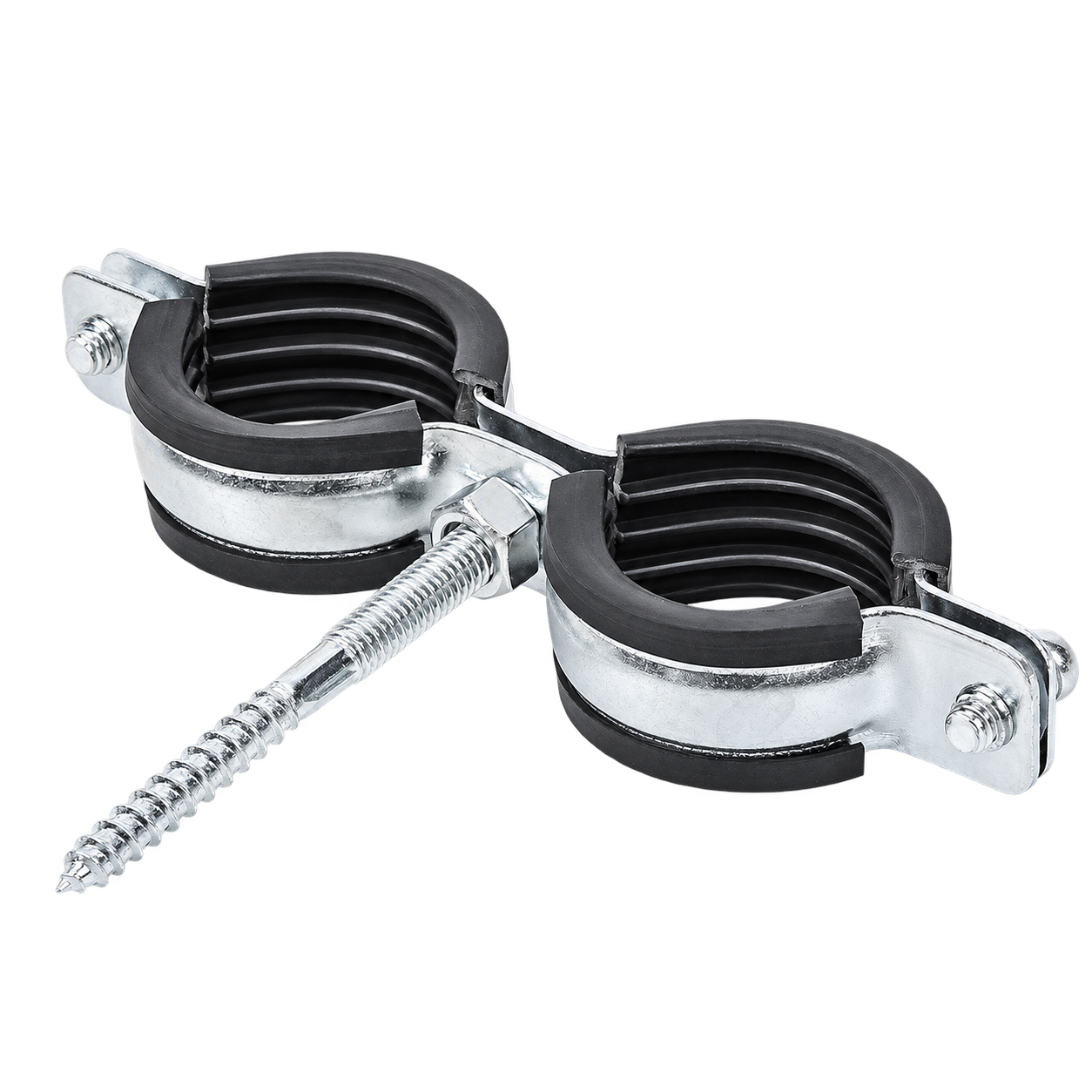 Хомут двойной трубный Cobra, М8, 1/2" (20-23 мм)
