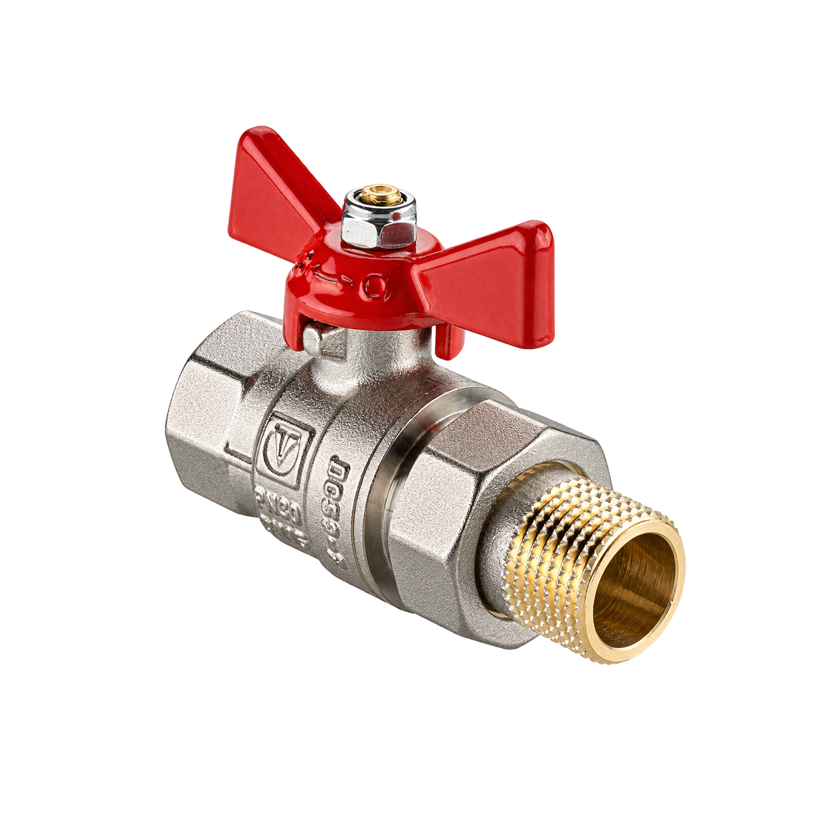 Кран шаровой ValTec BASE-ГОСТ американка 1/2" DN15, PN40