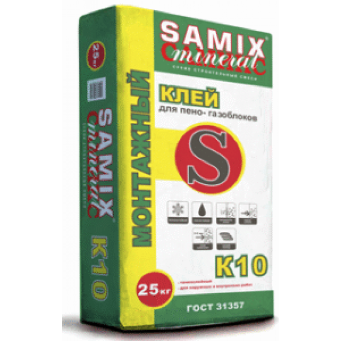 SAMIX Плиточный клей К-10, 25 кг