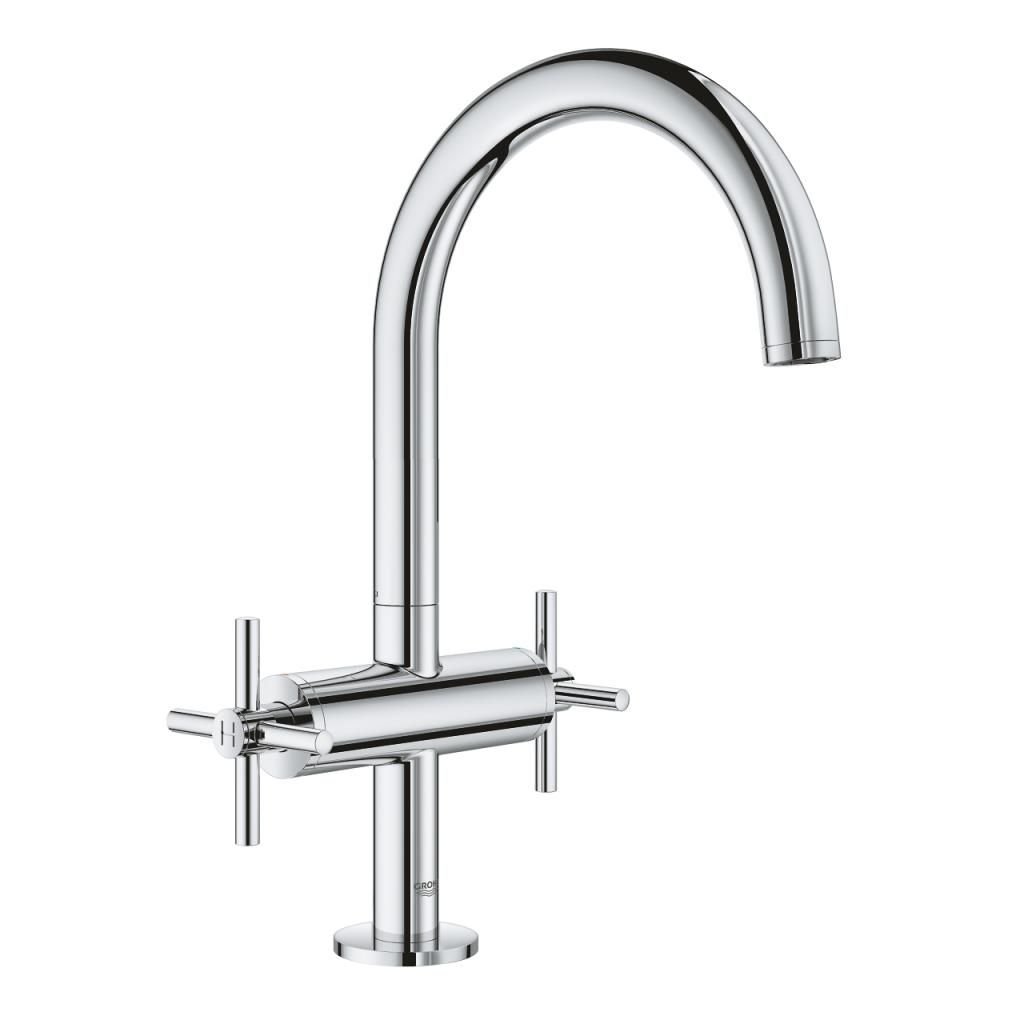 Смеситель для умывальника GROHE ATRIO донный клапан 3/8 21019003
