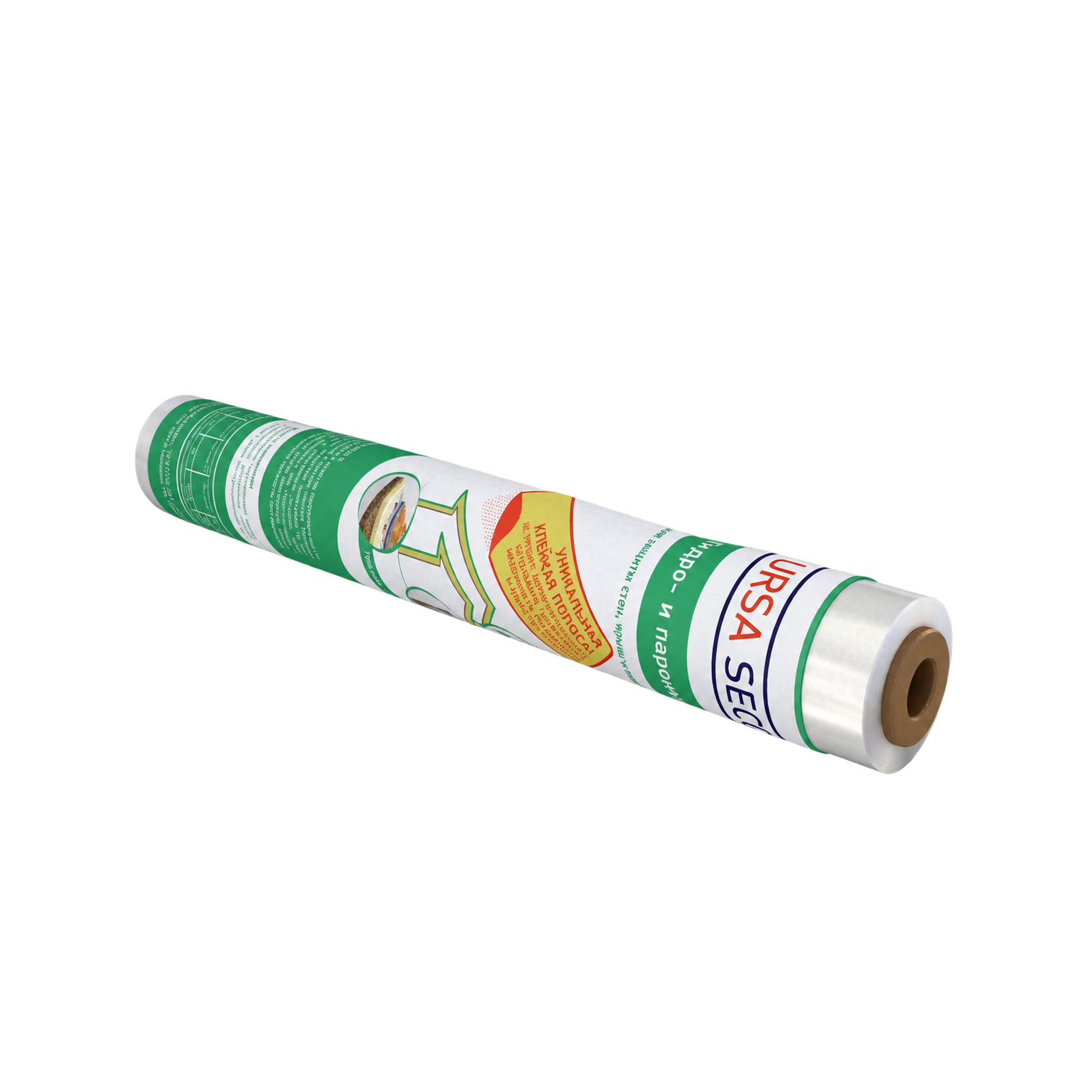 Плёнка гидро-пароизоляционная URSA Seco D повышенной прочности, 60 м2, 90 г/м2