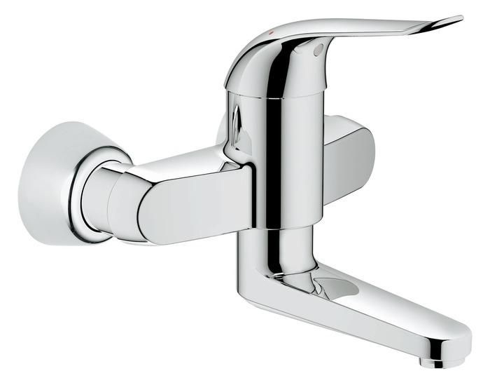 Смеситель для умывальника GROHE EUROECO SPECIAL настенный 32767000