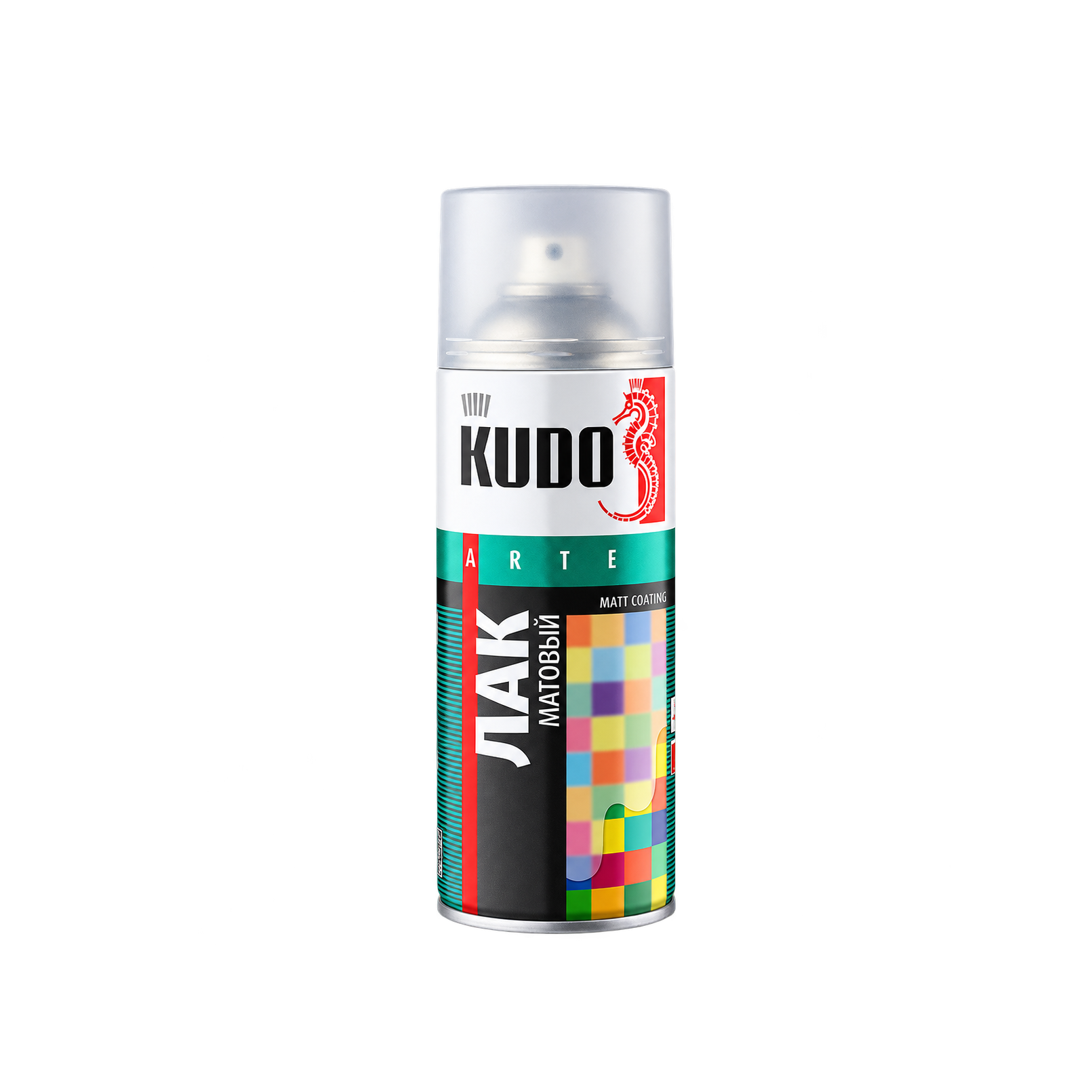 Лак универсальный акриловый KUDO No9004 мат, 520 мл
