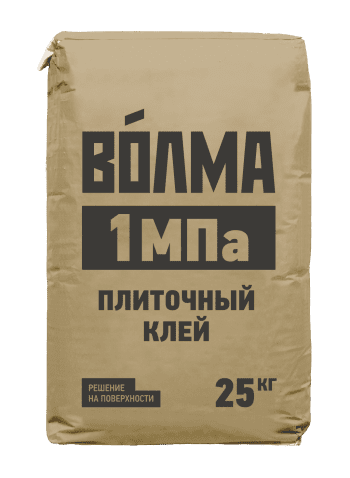 ВОЛМА 1 Плиточный клей МПа (ВТР) 25 кг