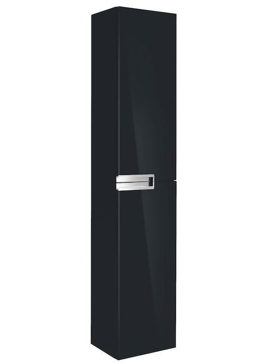 Шкаф-пенал Roca VICTORIA NORD BLACK черный ZRU900095