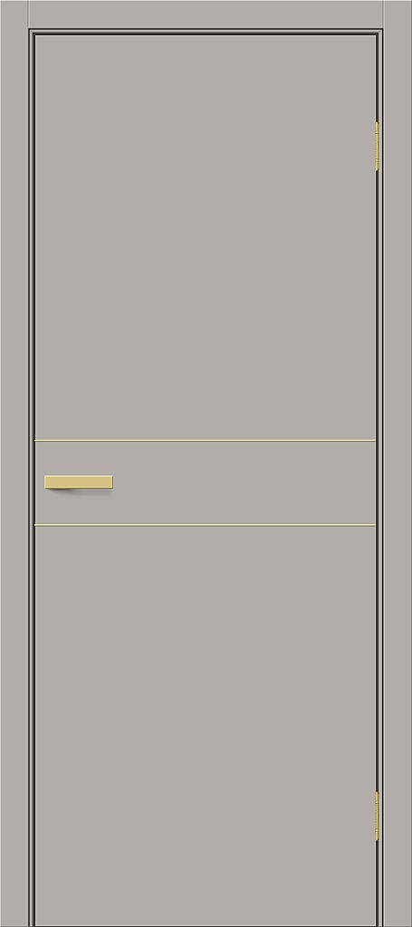 Дверь межкомнатная полотно Браво-0.24.П (SG:P3) пэт Grey Silk 2000x600 мм