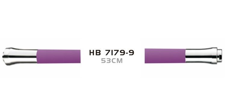 Излив для умывальника HAIBA гибкий фиолетовый HB7179-9
