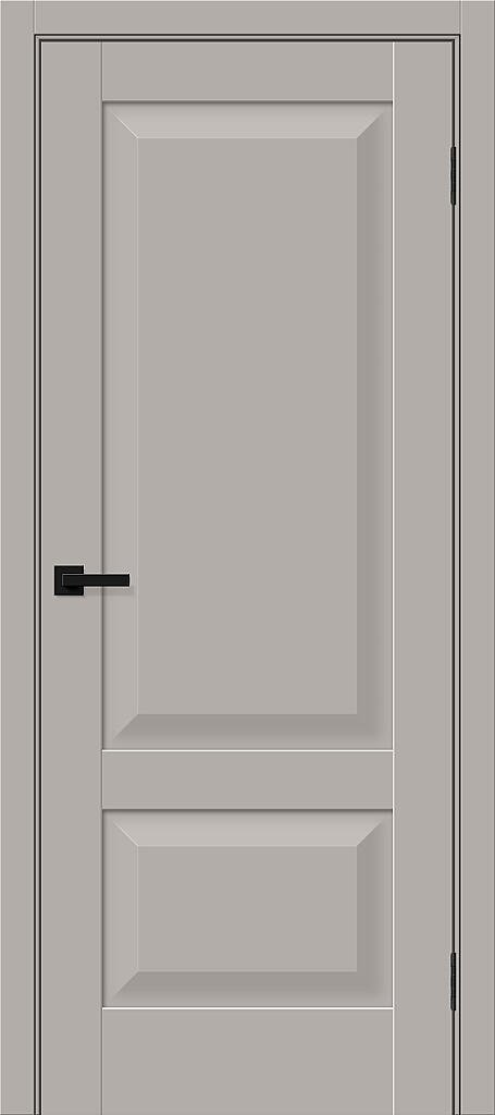 Дверь межкомнатная полотно Прима-22 пэт Grey Silk 2000x600 мм