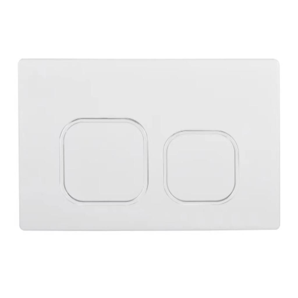 Клавиша CORSO 610 mechanicplate (ABS) (2 режима), для монтажной системы, белый
