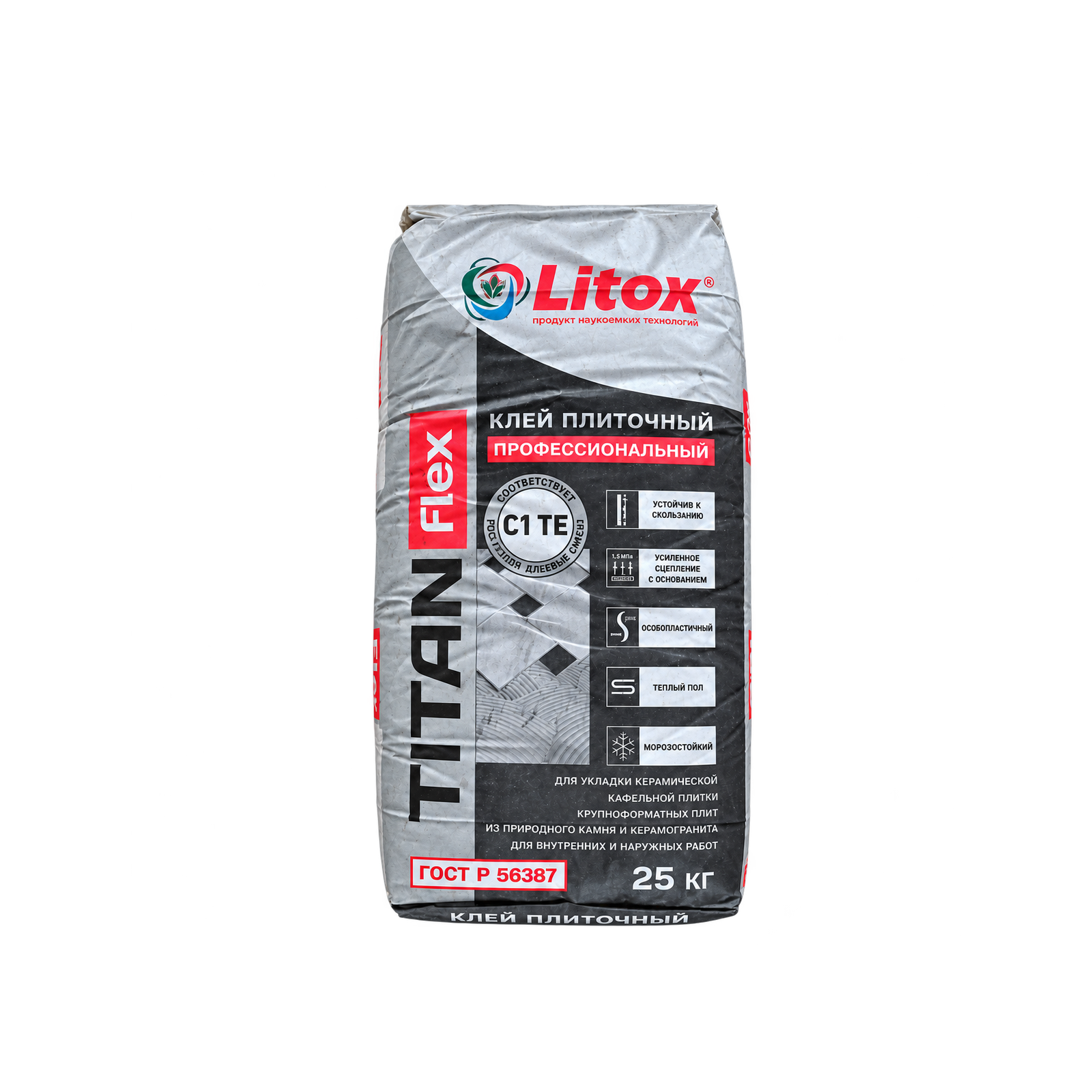 ЛИТОКС TITAN FLEX Клей плиточный профессиональный 25 кг