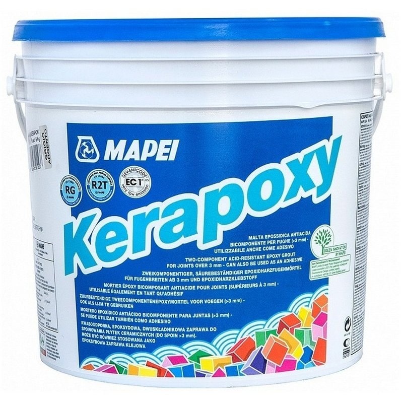 MAPEI KERAPOXY Затирка швов эпоксидная 120 черный (2 кг)