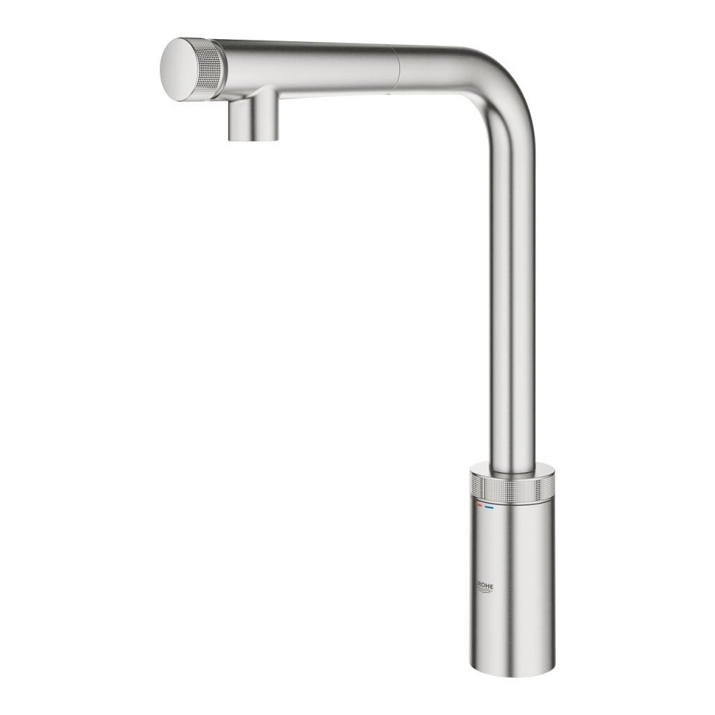 Смеситель для мойки GROHE MINTA SC вытяжной излив 3/8 31613DC0 - фото 2