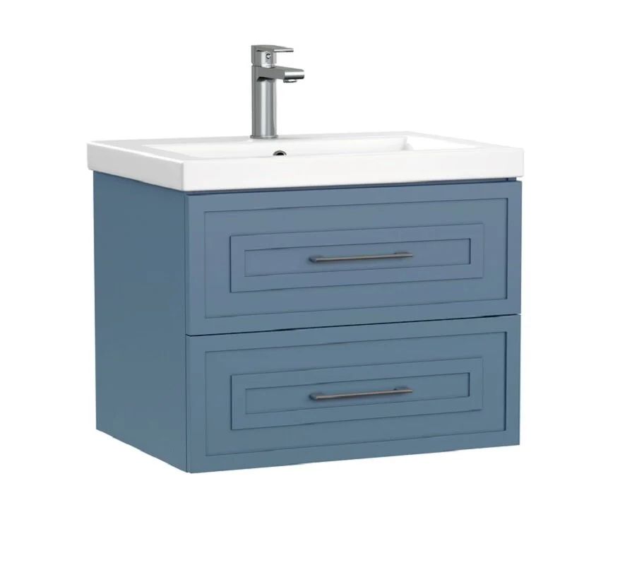 Тумба Cersanit CLASSIC 60 без умывальника голубая матовая 69088