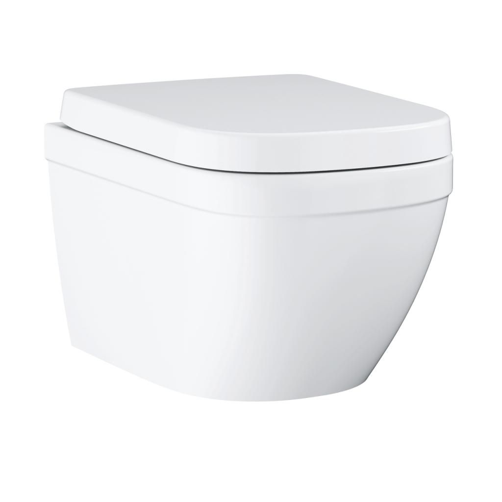Унитаз GROHE EURO CERAMIC 39554000 подвесной с сиденьем микролифт