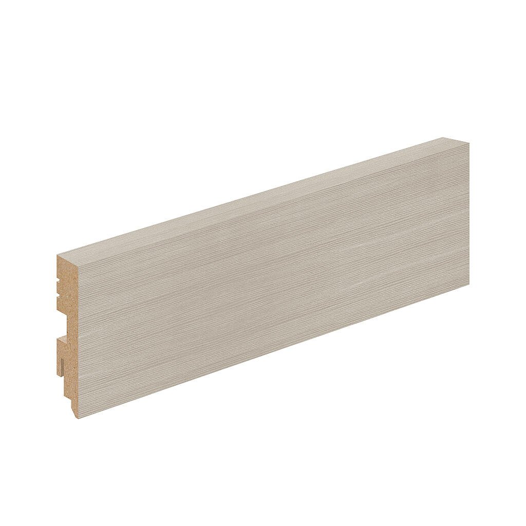 Плинтус ЭКО Cream Melinga МДФ Тип-0 2400x70x16 мм