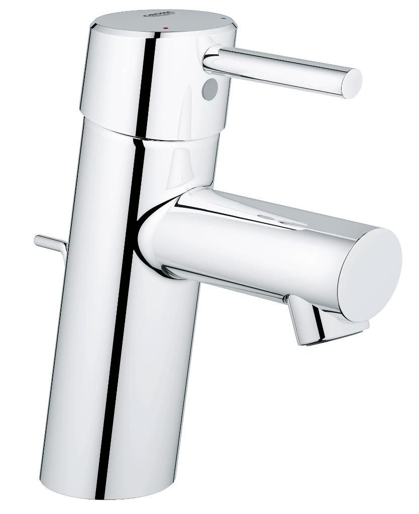 Смеситель для умывальника GROHE CONCETTO донный клапан 3/8 3220410E