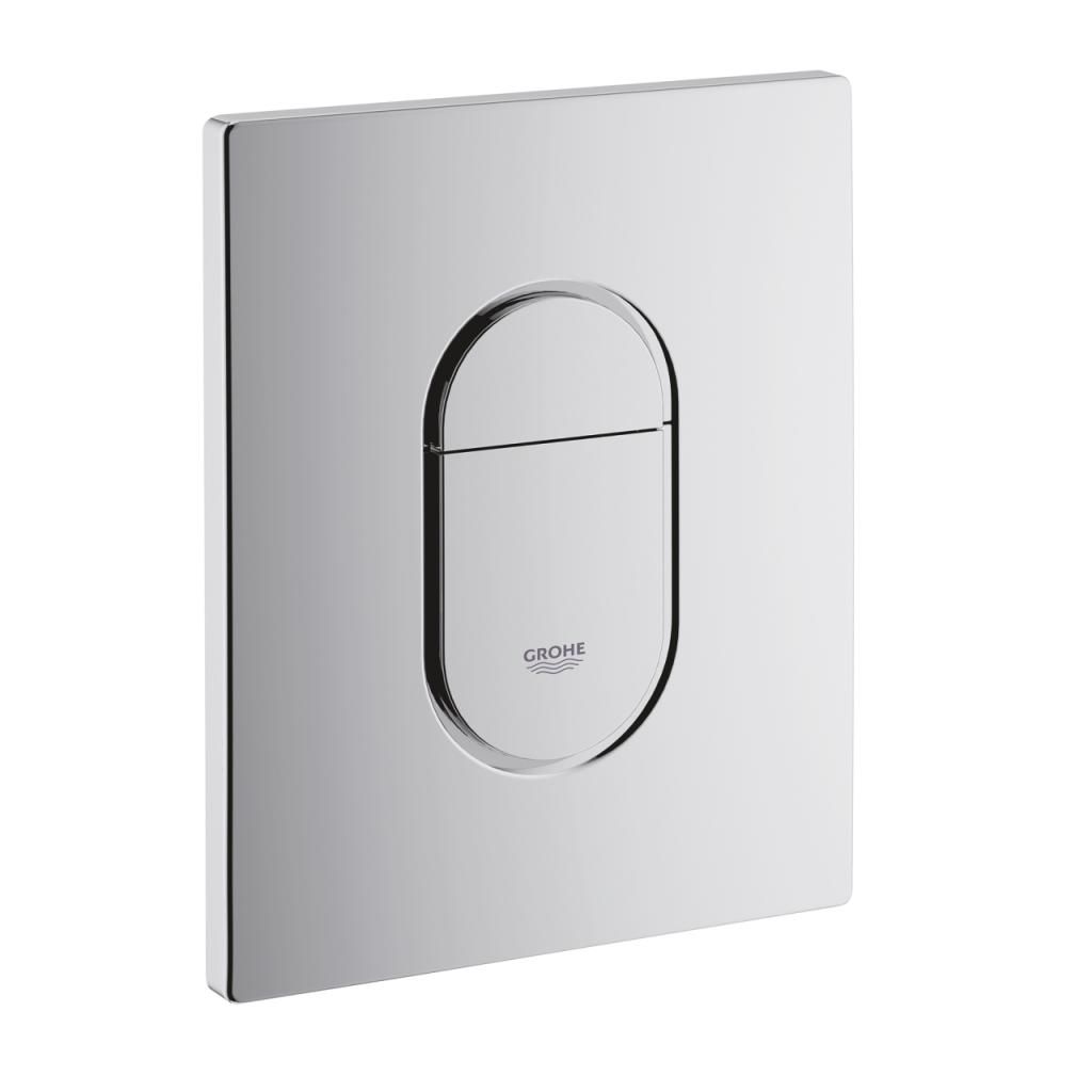 Клавиша двухрежимная GROHE Arena Cosmo 156*197 вертикальная хром 38844000