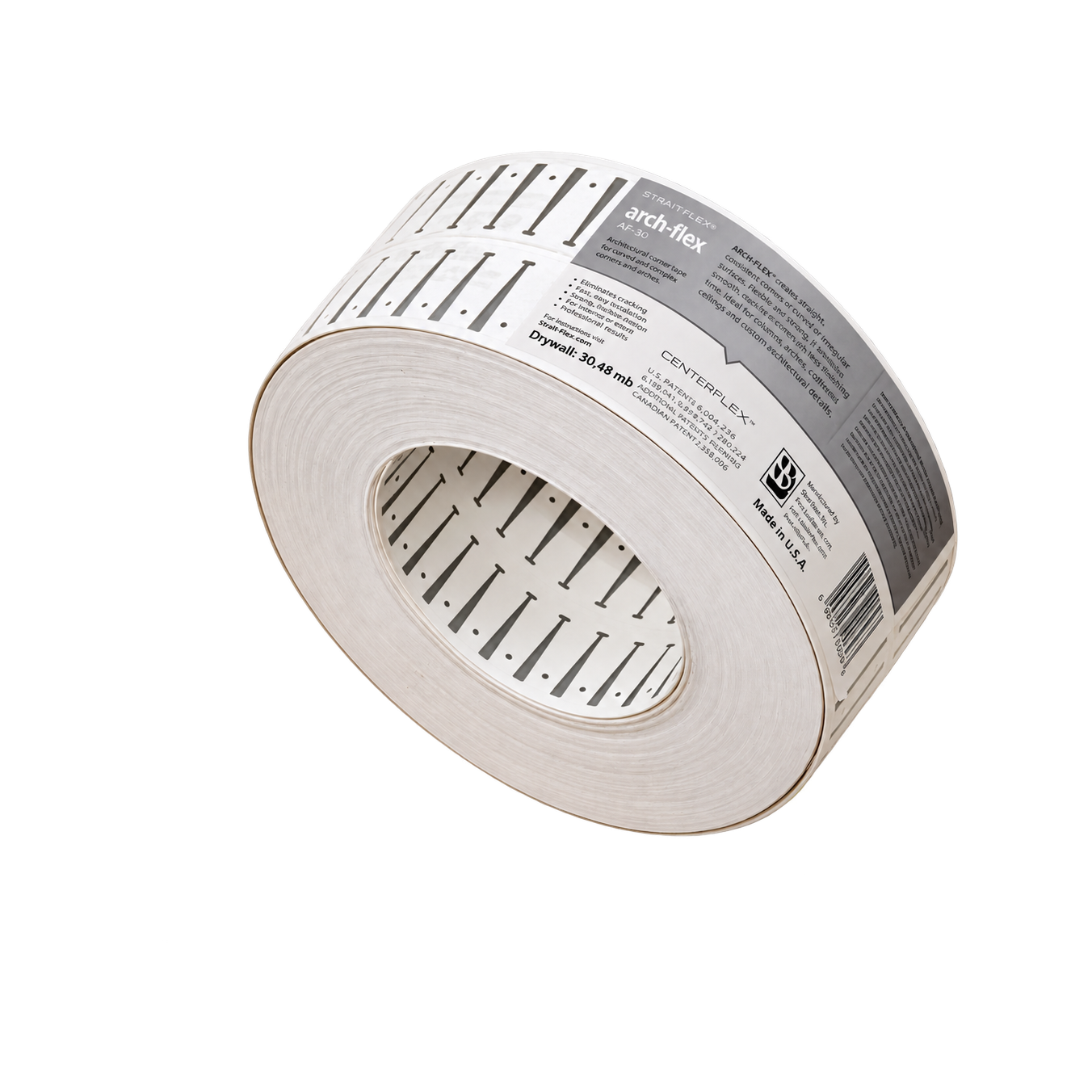 Лента арочная ARCH-FLEX 86 мм*30,48 м толщина 0,84 мм AF-30 STRAIT-FLEX USA