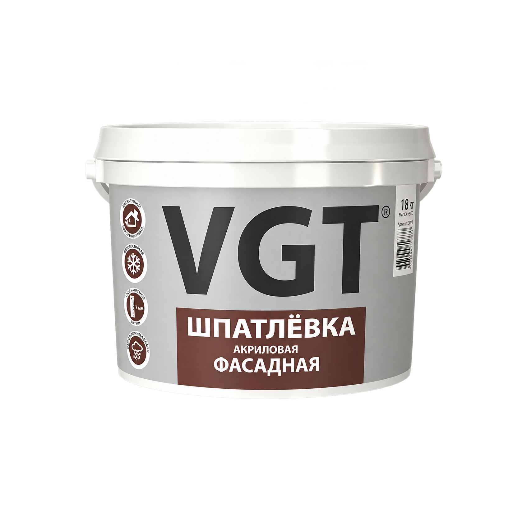 VGT Шпаклевка фасадная 18 кг