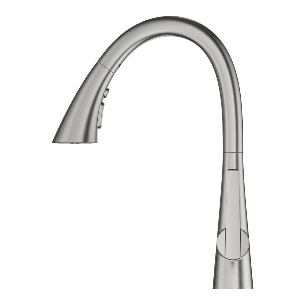 Смеситель для мойки GROHE ZEDRA вытяжной излив 3/8 32294DC2 - фото 4