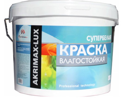 Краска влагостойкая Akrimax 15 кг