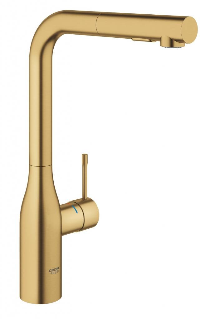 Смеситель для мойки GROHE ESSENCE вытяжной излив 3/8 30270GN0