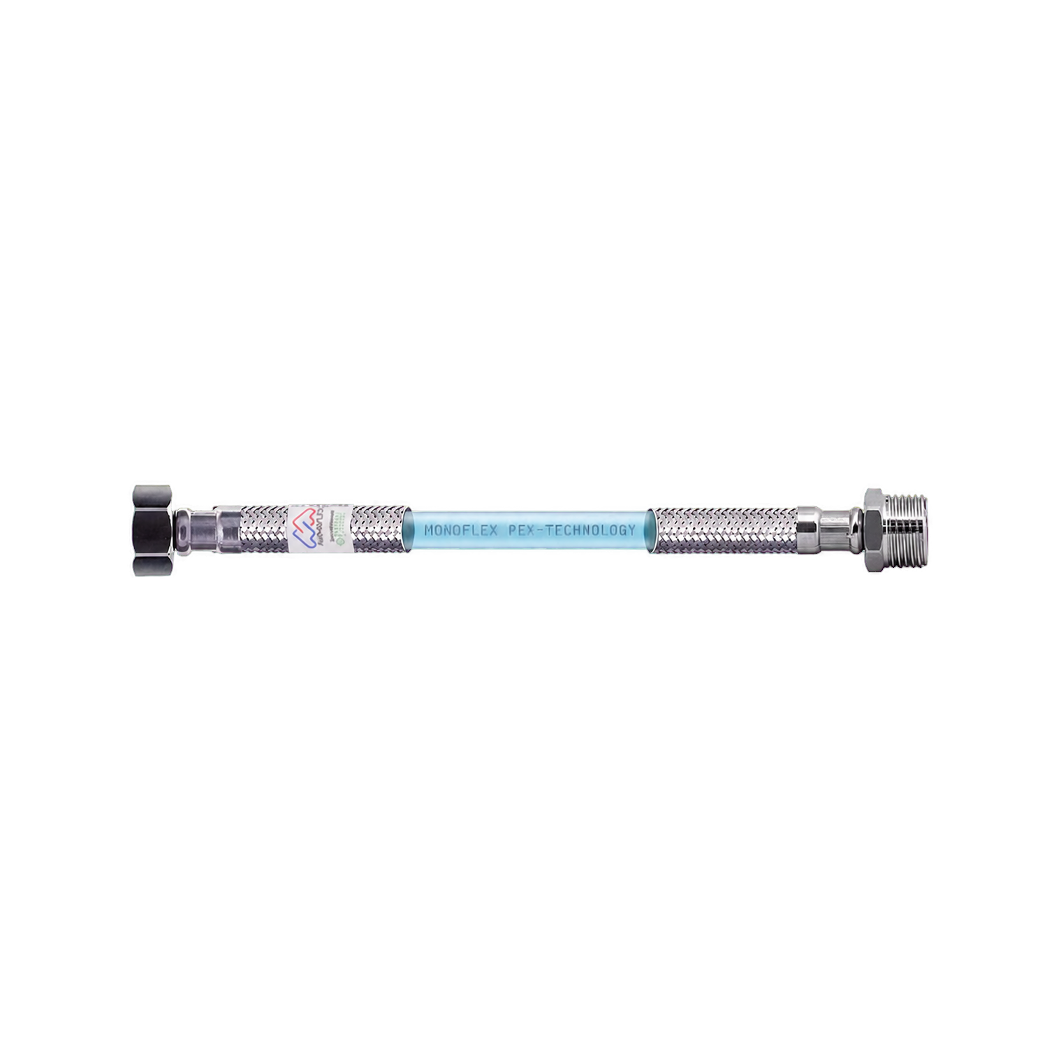 Подводка для смесителя Monoflex PEX-TECH нержавеющая 50 см (пара)