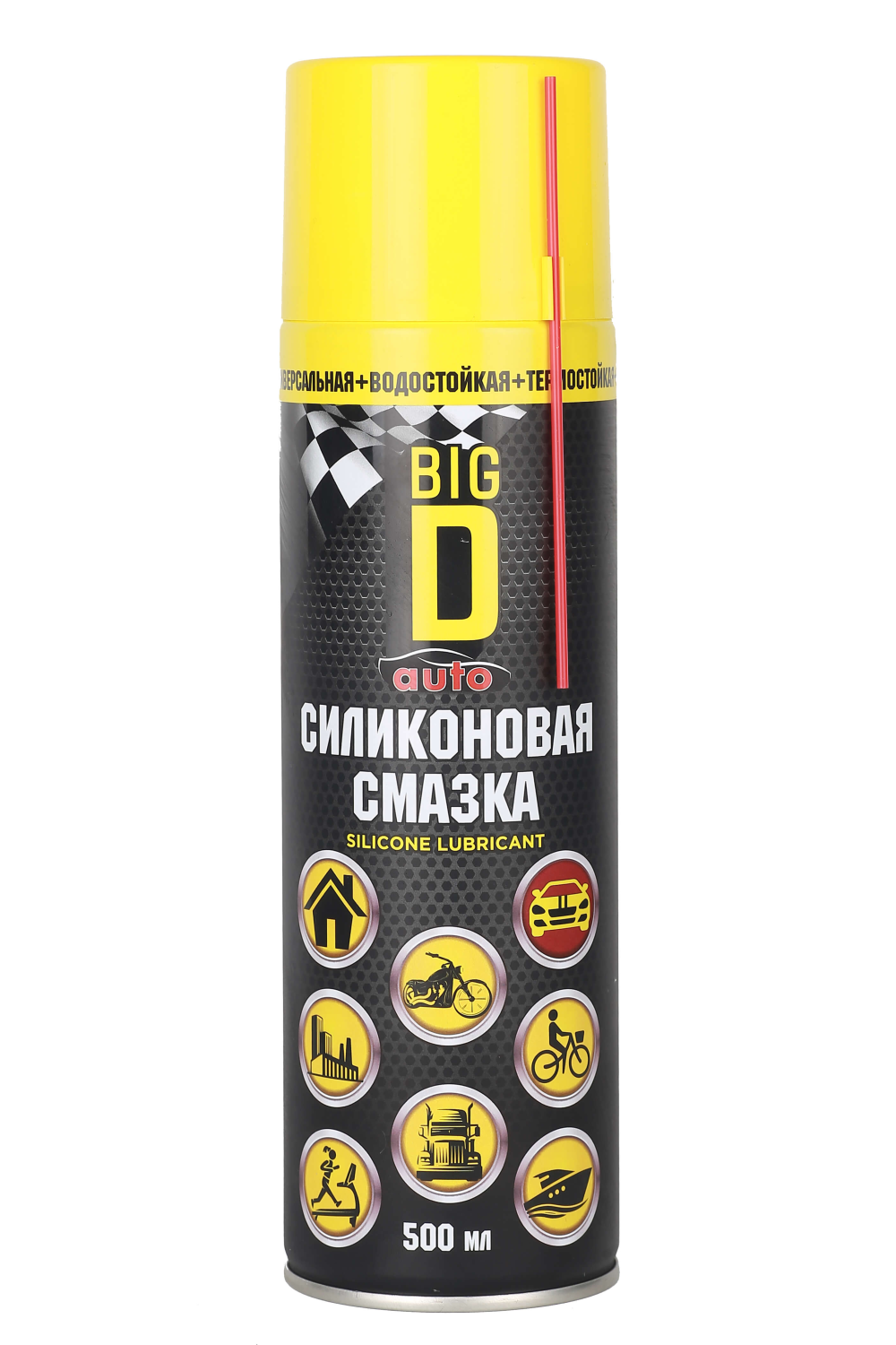 Смазка силиконовая BIG D, 500 мл